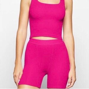 Skims Cotton Rib Boxer !